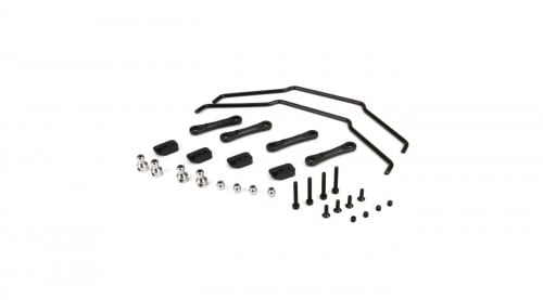 Losi Front and Rear Sway Bar Kit: 1/5 4WD DBXL for RC (LOS254013)