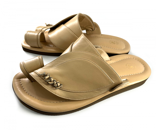 حذاء جلد طبيعي