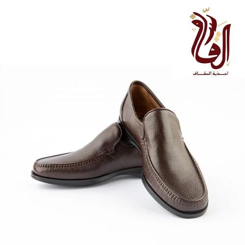 احذية جزمة بني كلاسيك 1090