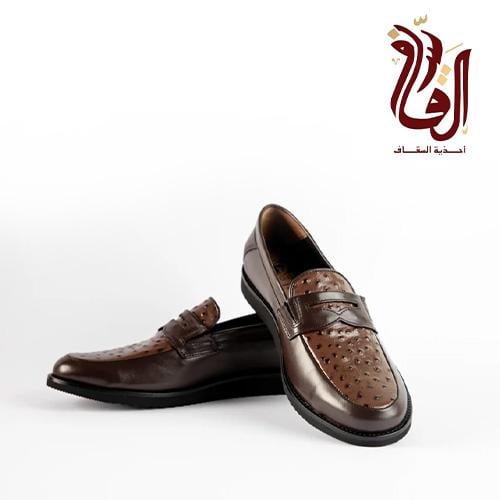 احذية 1128 جزمة كلاسيك بني