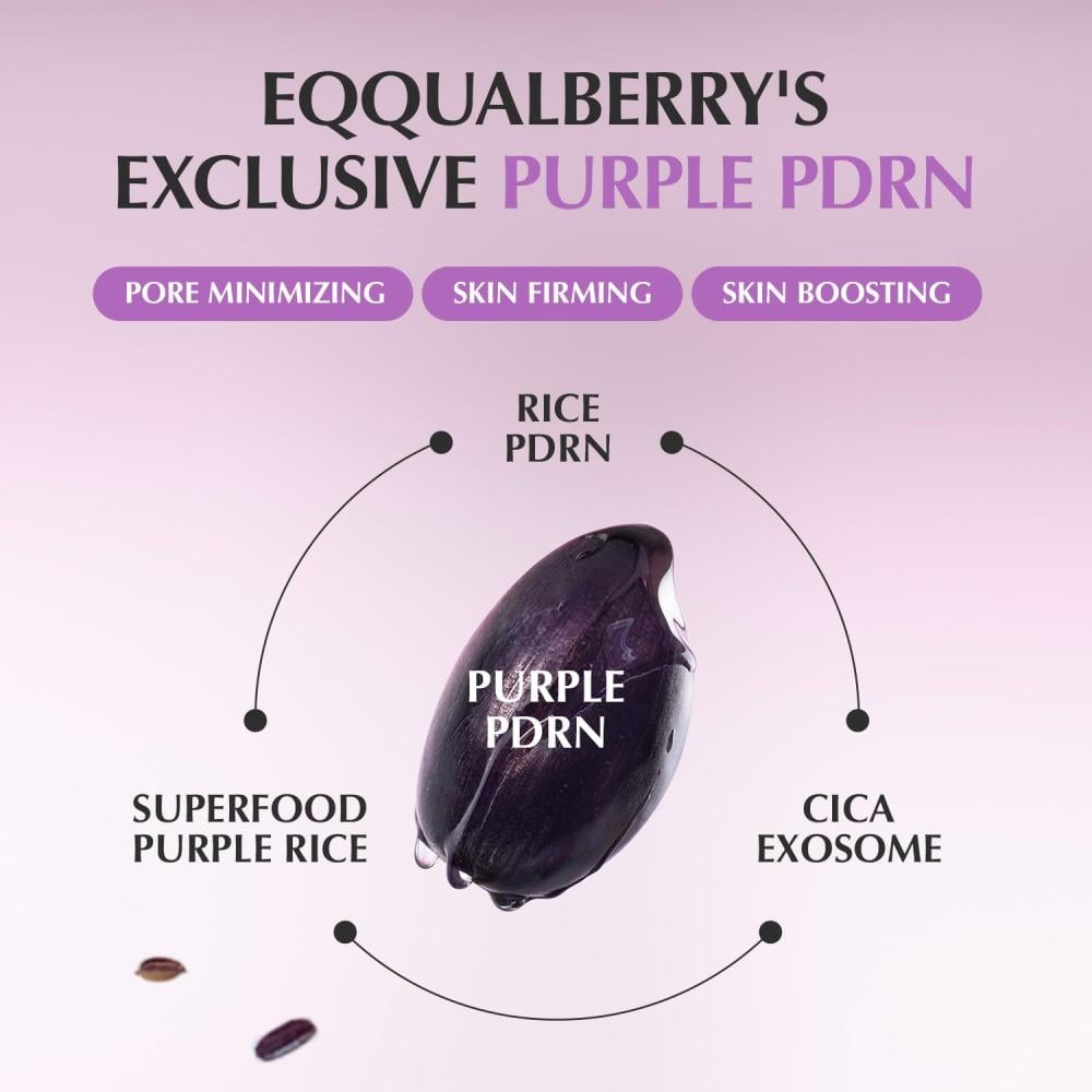 EQQUALBERRY - Purple PDRN Pore Minimizing Serum - متجر قلونق سكن