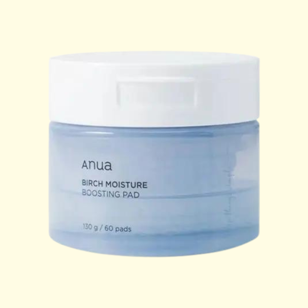 ANUA- Birch Moisture Boosting Pad 160ml  مسحات التونر من انوا لترطيب عميق