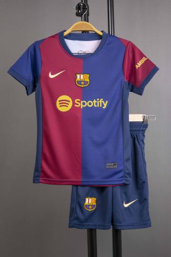 طقم برشلونه الاساسي - اطفال 2024/2025