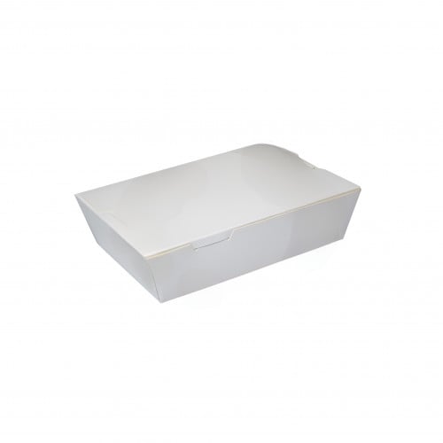 علبه طعام 1200 مل ورق ابيض 200 حبة