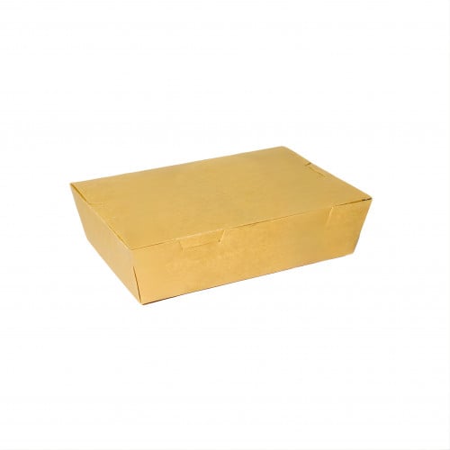 علب طعام 1600 مل ورق كرافت 200 حبة