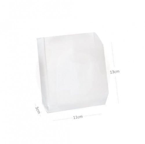 كيس بدون قاعدة11×3×13 سم ورق ابيض 1000 حبة