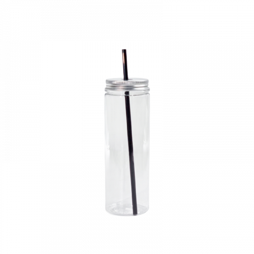 قارورة بلاستيك بغطاء ألمنيوم - 400 مل