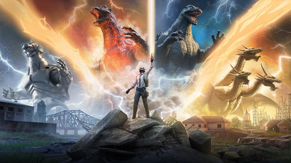 تعاون ببجي موبايل مع غودزيلا نهوض العملاق