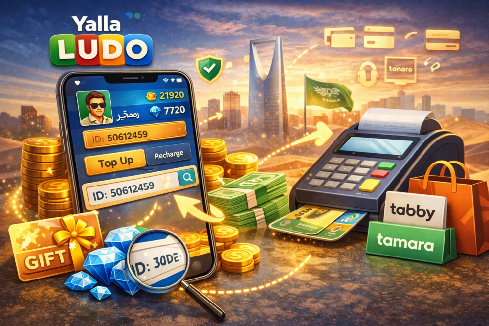 طريقة شحن يلا لودو عن طريق الآيدي خطوة بخطوة