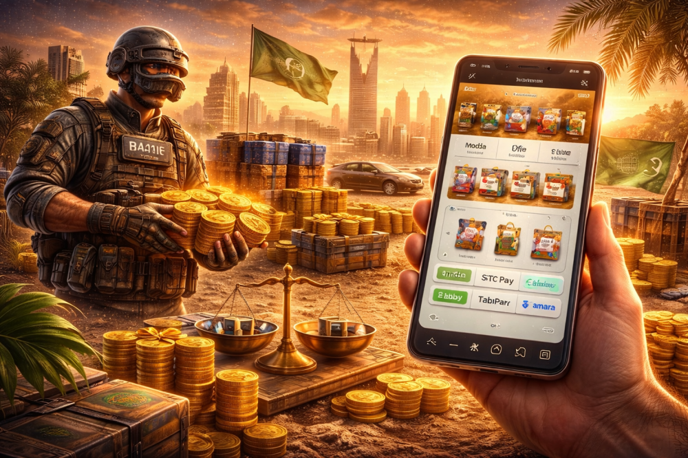 شحن شدات ببجي في السعودية: آمن وسريع عبر الآيدي + تمارا وتابي   دليل 2026