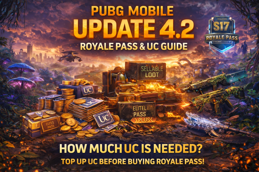 رويال باس وتحديث ببجي 4.2: كم UC تحتاج؟ ودليل شحن شدات ببجي قبل شراء الرويال باس