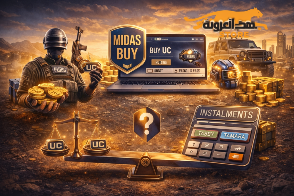 ميداس باي لشحن شدات ببجي: هل هو الخيار الأفضل في السعودية؟ دليل شامل قبل الشراء