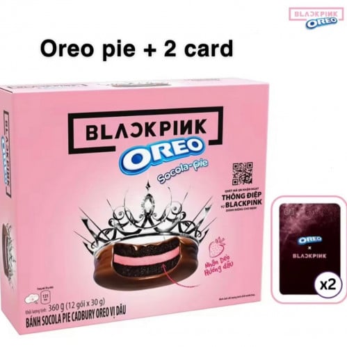 Oreo pie + 2card