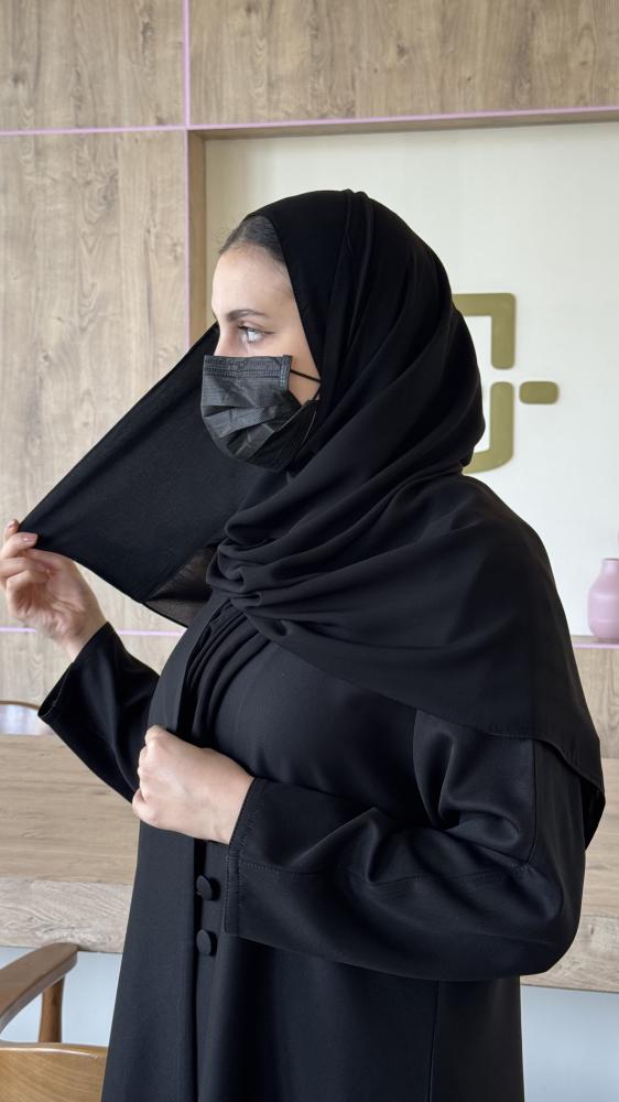 طرحة بطرف قطن