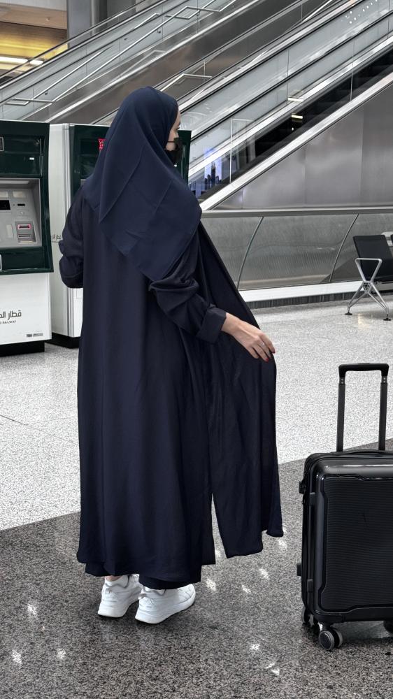 عباية سفر ( كحلي )
