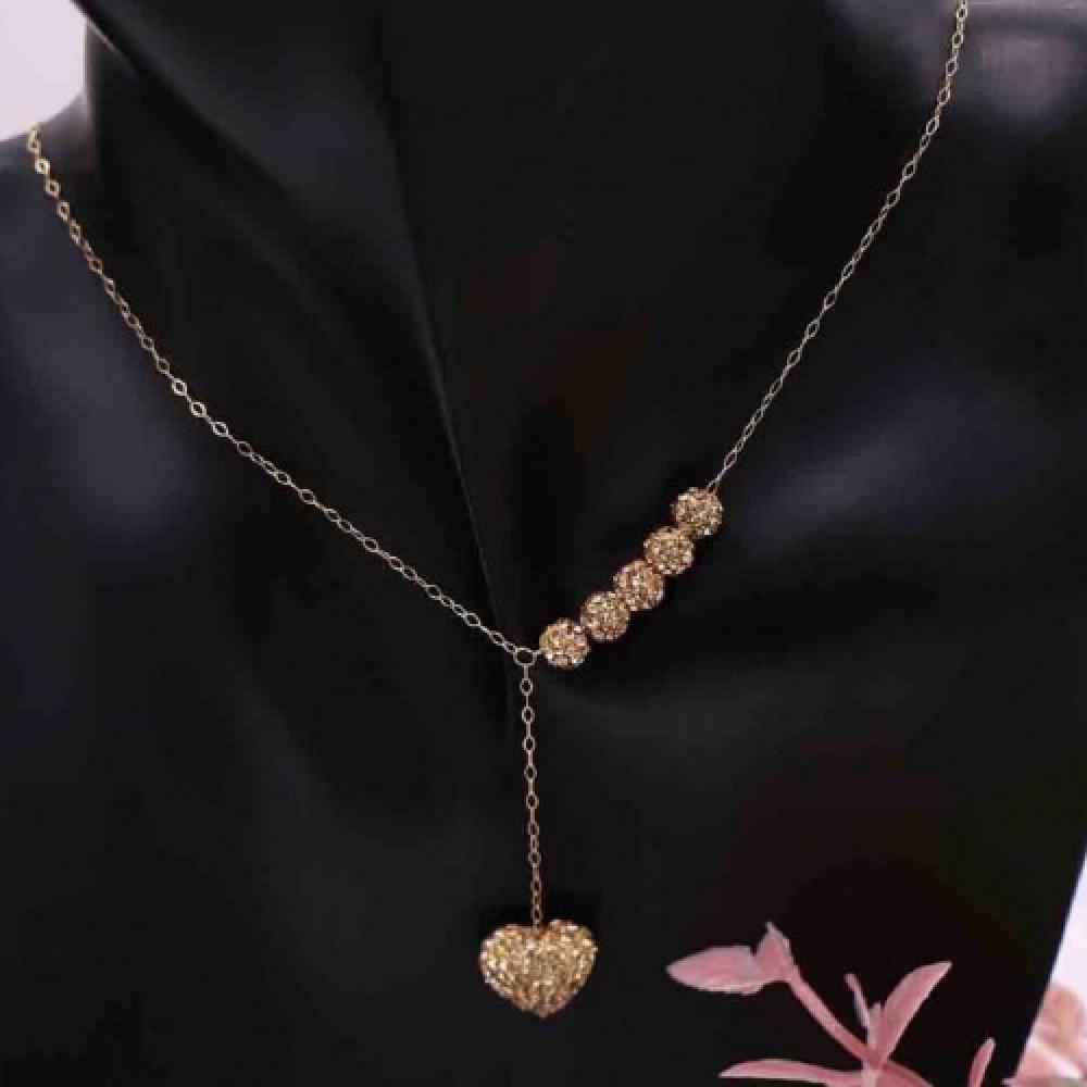 عقد ذهب عيار 18