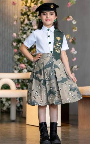 طقم عسكري  أميرات اليوم الوطني