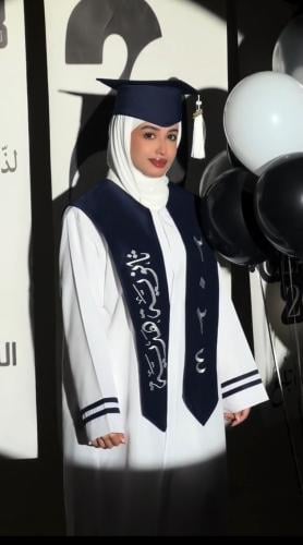 عباية تخرج بالاسم  2024  قصير