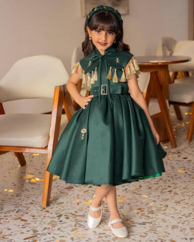 فستان عزنا بطبعنا اليوم الوطني