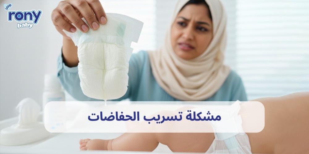 مشكلة تسريب الحفاضات