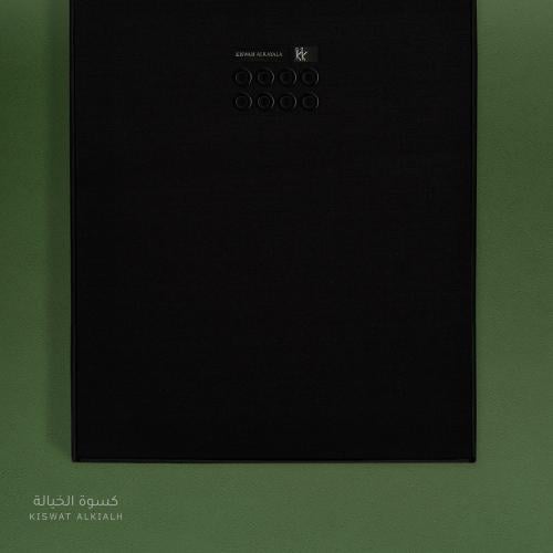 قماش الخيالة صوف اسود KH42-8