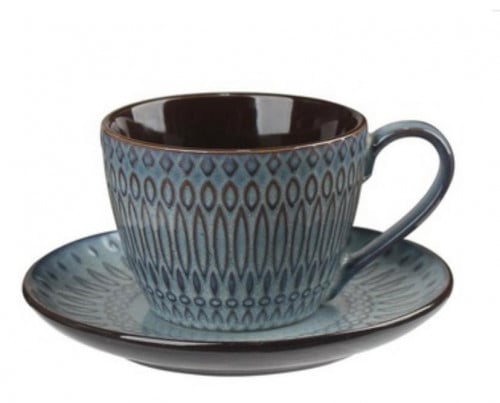 كوب ceramic رمادي