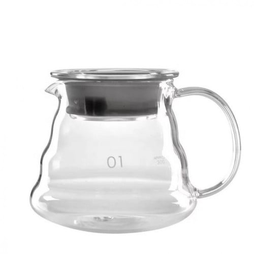 سيرفر V60 زجاجي 300ml- مقاس 01