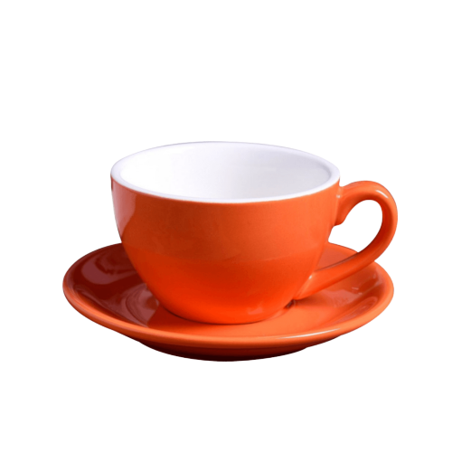 كوب ceramic برتقالي