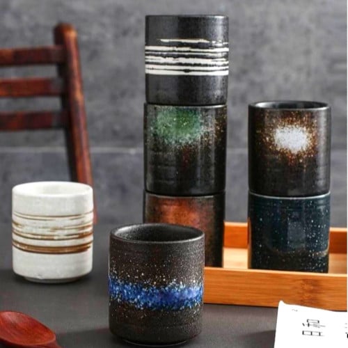 كوب ceramic متعدد الألوان