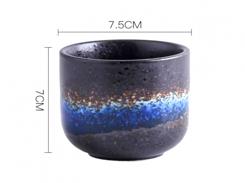 كوب ceramic متعدد الألوان