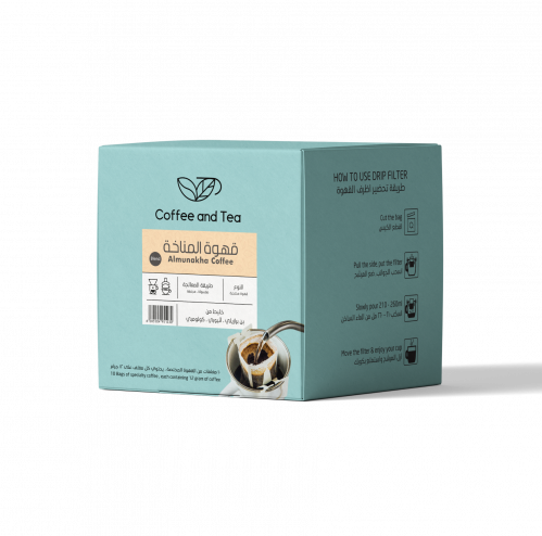 قهوة مقطرة المناخة (بليند)