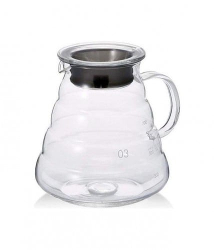 سيرفر V60 زجاجي 700ml- مقاس 03