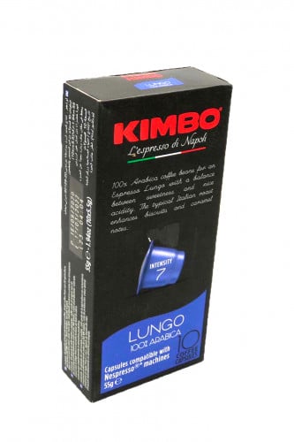 كيمبو كبسولات نسبريسو لونجو