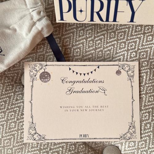 Graduation gift card
