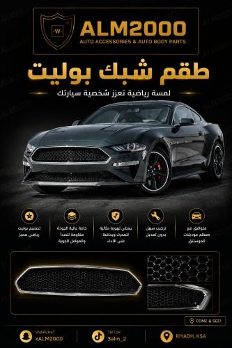 طقم شبك بوليت موستنق 18-21 (فوق و تحت)