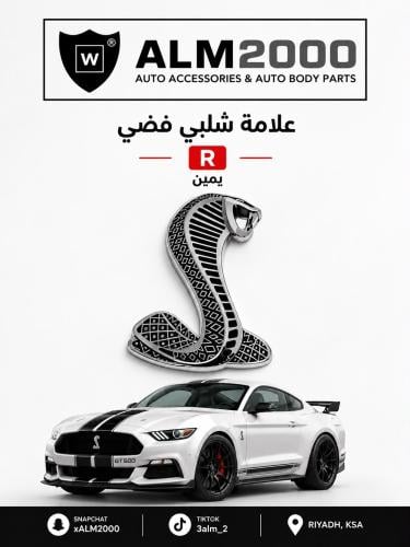 علامة شلبي فضي يمين R