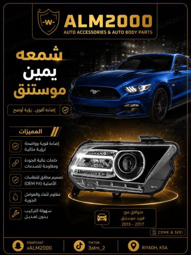 شمعة يمين  ويسار موستنق 13-14 تايواني