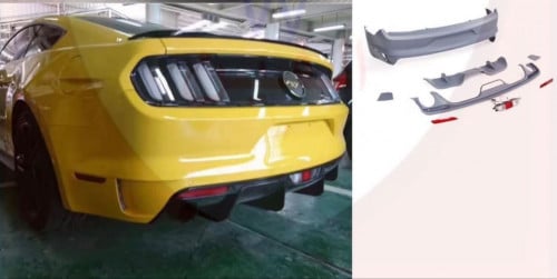 صدام خلفي مع دفيوزر موستنج روكيت 15-17