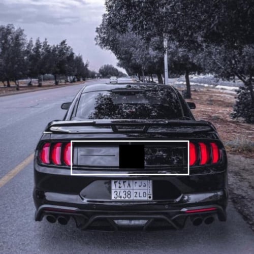 قاعدة علامة خلفيه 18-21