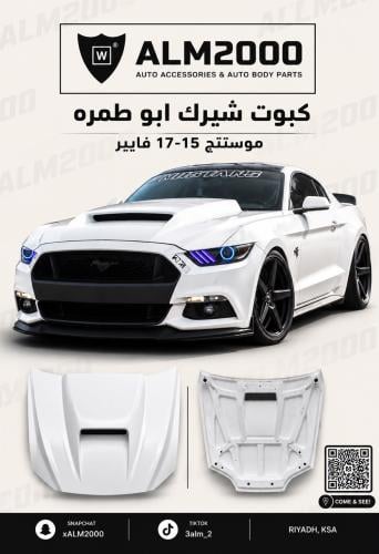 كبوت شيرك ابو طمره موستنج 15-17 فايبر