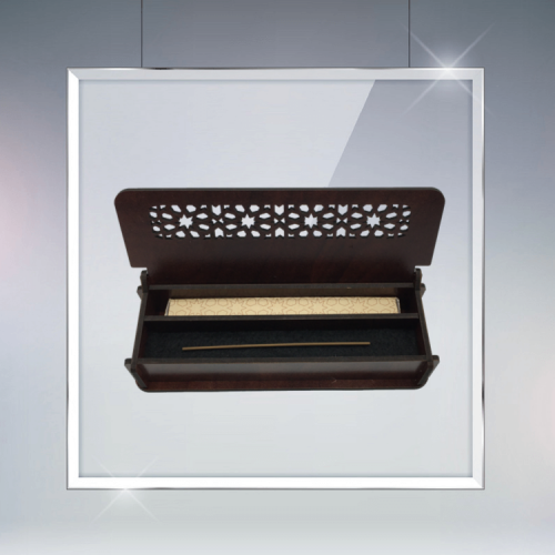 مبخره ذكيه وطني لون بني محروق