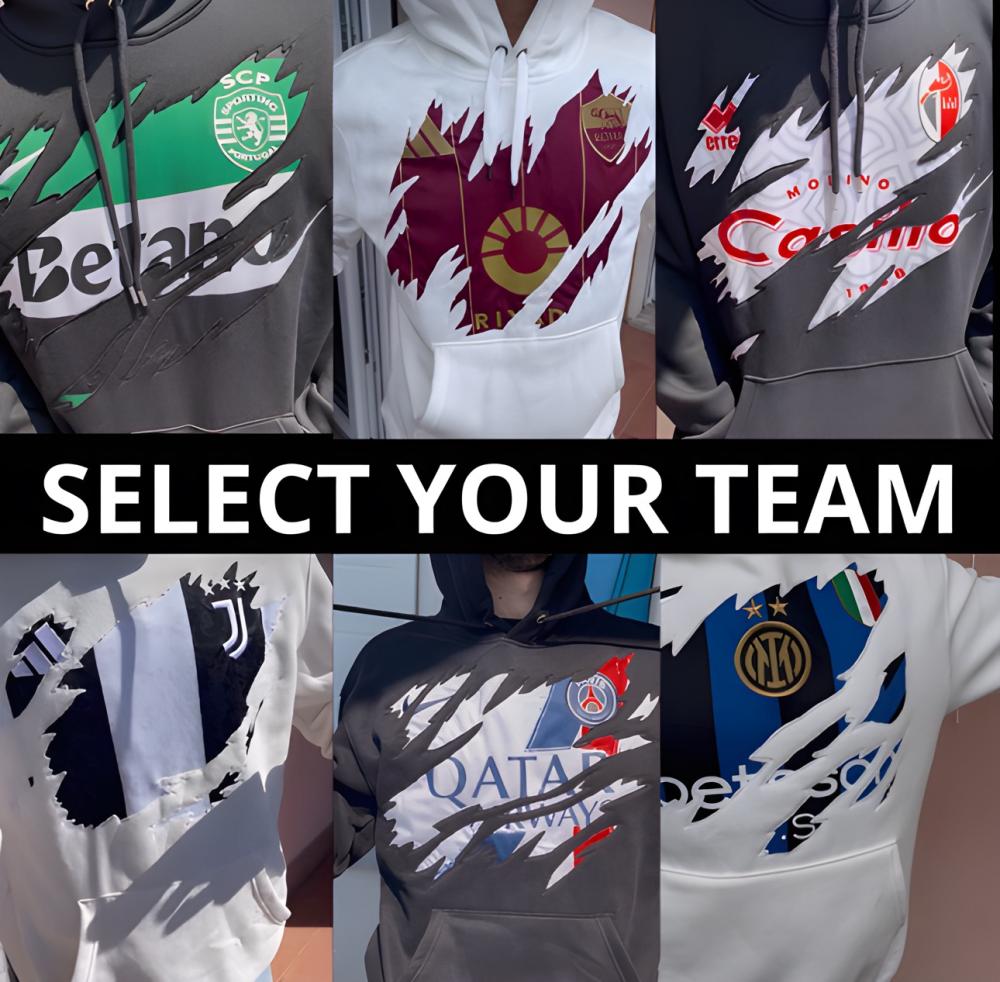 هودي ممزوج مع تيشيرت ناديك المفضل تصميم جديد