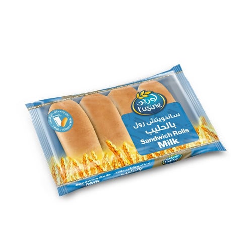 لوزين ساندويتش رول بالحليب