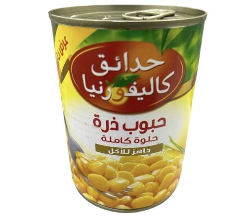 حبوب الذرة كاليفورنيا