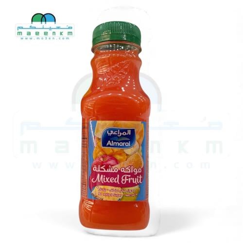 عصير المراعي طبيعي الفواكه المشكل بدون سكر 300 مل
