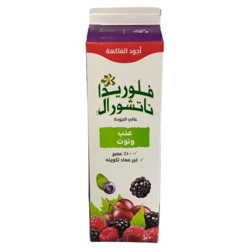 فلوريدا ناتشورال عنب وتوت 900 مل