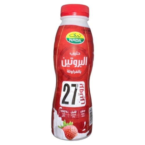 ندى حليب بروتين بالفراولة 320 مل
