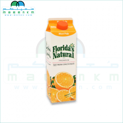 عصير فلوريدا ناتشورال برتقال مع اللب 900 مل