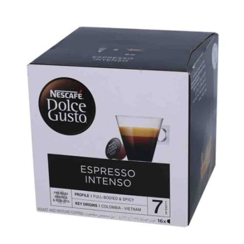 كبسولات قهوة نسكافيه دولتشي قوستو اسبريسو انتينسو اسبريسو