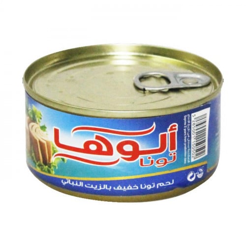 تونة ألوها بالزيت النباتي 185